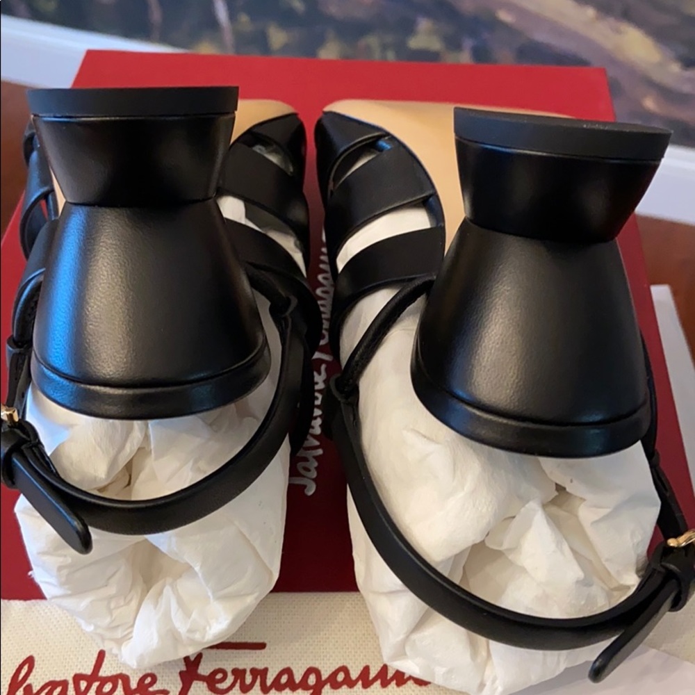 Authentic Salvatore Ferragamo Sirmio Cage Sandal - Picture 12 of 14